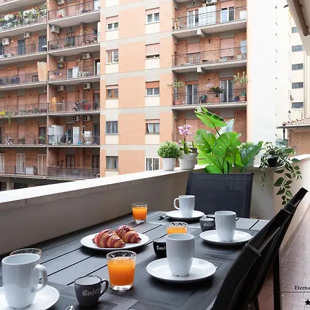Gfc Eternal - 5min To Tiburtina Station Metrob, 2 Bathrooms, Terrace, A-c Rome